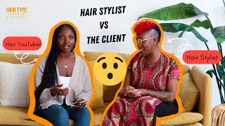 Ep 1: Hair Stylist Vs Client | Hair Type Poppin Conversations Series