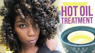 Diy Overnight Hot Oil Treatment For Shiny Baby Soft Hair - Naptural85