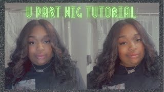Its A Wig Hh U Part Wig Tutorial| Found At Your Nearest Hair Store!