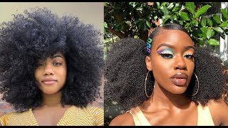 Cute Natural Hairstyles For 2020