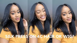 First Look!  *New* Natural Hair V Part Wig | Kinky Straight Hair | Jessis'S Selection