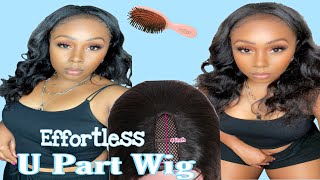 $100 Quick Weave Effortless U Part Wig Install - Perfect Summer Wig Ft Nadula Hair