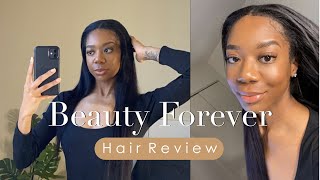 Beautyforever Hair U-Part Wig Install + Review | Shoglizzy