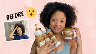 How I Moisturize My Natural Hair | 3C 4A Curls No Gel | All Things Yapah