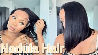 It'S Bob Season!!|Easy & Quick Lace Wig Install For Beginners|Ft. Nadula Hair