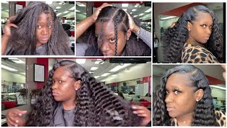 Slay 17 Of 30 Quick Leaveout Slay Using A Deep Wave Upart Wig|Alipearl Hair