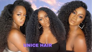 This Is Not Your Mammy'S U Part!  Natural Hair, No Glue, No Gel & No Lace Ft Unice Hair V Part