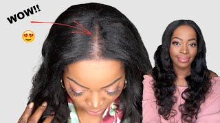 No Lace| No Gel| V Part Body Wave Wig Ft. Nadula Hair