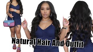 My Hair Or U-Part Wig? Most Natural Looking Ever|Alipearl Hair