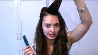 Get Straight Bangs Without A Flat Iron Or Blow Dryer (No Heat): Quick & Easy Hair Tutorial