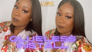 Luvme Undetectable Lace Glueless Wig Install Unboxing+ Review
