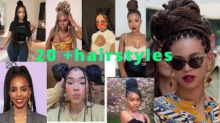 20 + Ways To Style Your French Curl Knotless Braids | Pinterest Inspired | Trendy | Back To School