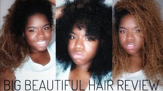 Wig Review: Outre Big Beautiful Hair| Leave Out Wigs : Afro Curls & Passion Coils