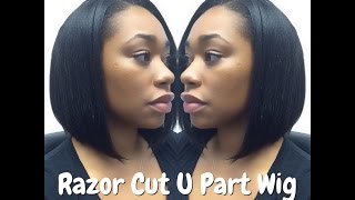 U Part Wig & Razor Cut Bob Part 2- Chimerenicole