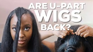 Are U-Part Wigs Back? Asteria Hair Kinky Straight U Part Wig: Its The Blend For Me! | Yaa Yaa