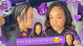 Easy U Part Wig For Beginners! Glueless Wig On Natural Hair | Affordable Cost #Ulahair