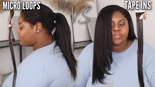 Tape Ins Vs I Tip Micro Links Which One Is Better? Ft Ywigs