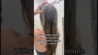 3 Shampoo Mistakes You Didn'T Know You Were Making  #Shampoo #Haircare #Healthyhair #Shorts #Ha