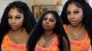 Easy Install U Part Wig With Pretty Curly Wave  X Life With Symone |#Westkiss#Shorts