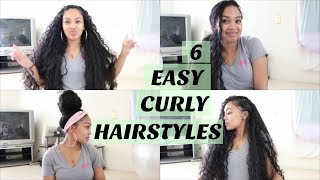 Easy Curly Hairstyles For Everyday