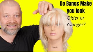 Do Bangs Make You Look Older? - Thesalonguy