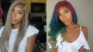 Diy Colorful Wig : Wowafrican Blonde Lace Front Wig