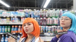 We Wore Party City Wigs In Public  ...