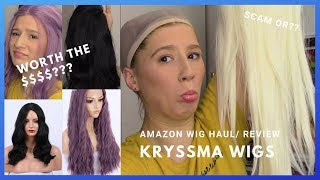 Affordable Amazon Wig Haul | Kryssma Wigs!!!