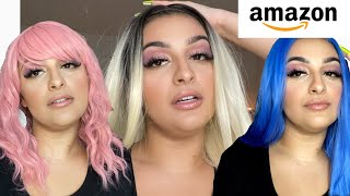 Testing Cheap Wigs From Amazon!! | Misslilazee
