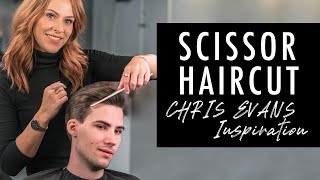 Scissor Haircut   Medium Length Hairstyle