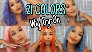 Pre-Colored Affordable Wigs Haul! No Dying! + Giveaway L Addcolo