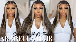 Perfect Blonde Balayage Wig (No Bleach Or Toner) | Wig Install + Review | Arabella Hair