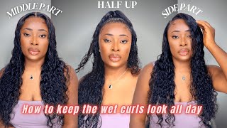 How To Install And Style The Most Natural Wave Hair | You Need This Wig | Shinehairwig