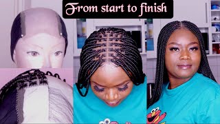 Diy Braided Wig | Closure Knotless Braided Wig ( Without Closure) Beginners Friendly