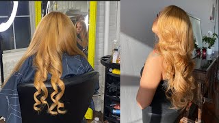 Blonde Tape-In Extensions | The Most Beautiful Color I'Ve Ever Seen !