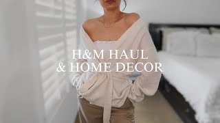 H&M Try On Haul 2022 | Home Mini Tour | Haircare  |The Allure Edition