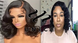 Must Have| Unice 13X4 Lace Front Bob Wig Install