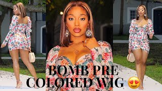 Perfect Blonde/ Brown Highlights -Pre Colored Wig Install | Ft Nabeautyhair.Com