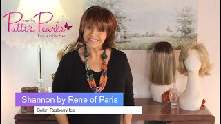 Wig Review:  Shannon By Rene Of Paris In Razberry Ice.