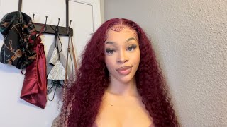 Ula Hair Wig Unboxing & Review !!! *** Im Loving This 99J Color***