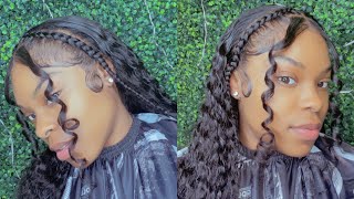 Alipearl Full Lace Front Deep Wave Wig Review! (Invisible Lace) Luxury Hair!!