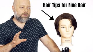 Hair Tips For Fine Hair - Thesalonguy