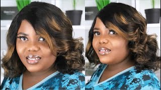 Very Affordable Body Wave Bob Highlight Lace Frontal Wig, 2020 | Ali Grace Hair On Aliexpress