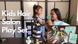Kids Hair Salon Play Set | Unboxing And Review