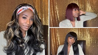 Super Cute Synthetic Wigs From Amazon | Silver Monique