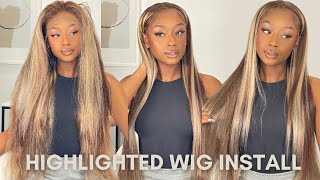 Perfect Pre-Highlighted Wig For Brown Skin | Yolissa Hair
