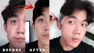 Korean Down Perm Tutorial For Thick Side Hair | Brute Choi