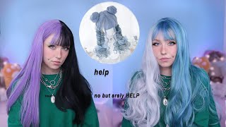 Styling Cheap Synthetic Wigs Like Their Pictures  :S / Unzzy
