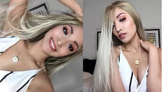 Elf Wigs Blonde Lace Front Synthetic Wig Review/Demo