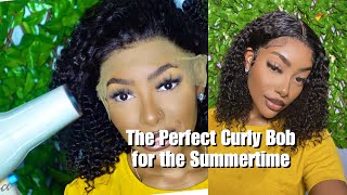 The Perfect Curly Wig For Summertime Ft. Premiumlacewig| Petite-Sue Divinitii